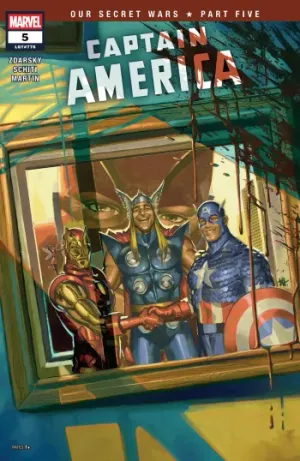 Captain America (2025) Issue #5 cover