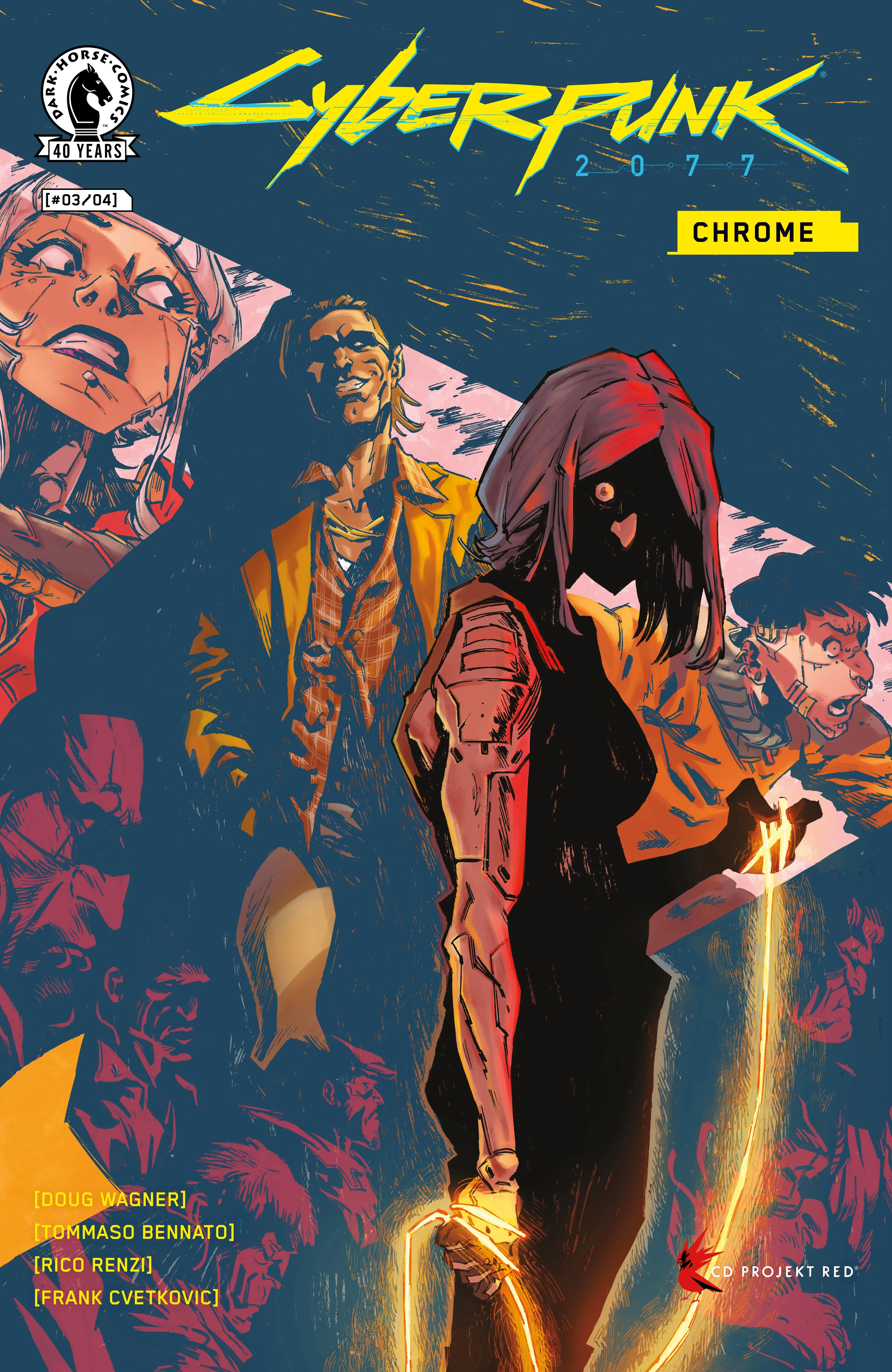 Cyberpunk 2077: Chrome Issue #3 cover