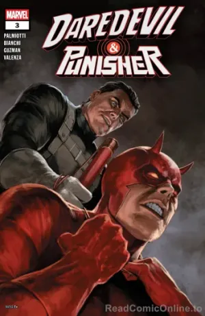 Daredevil / Punisher: The Devil's Trigger Issue #3 cover