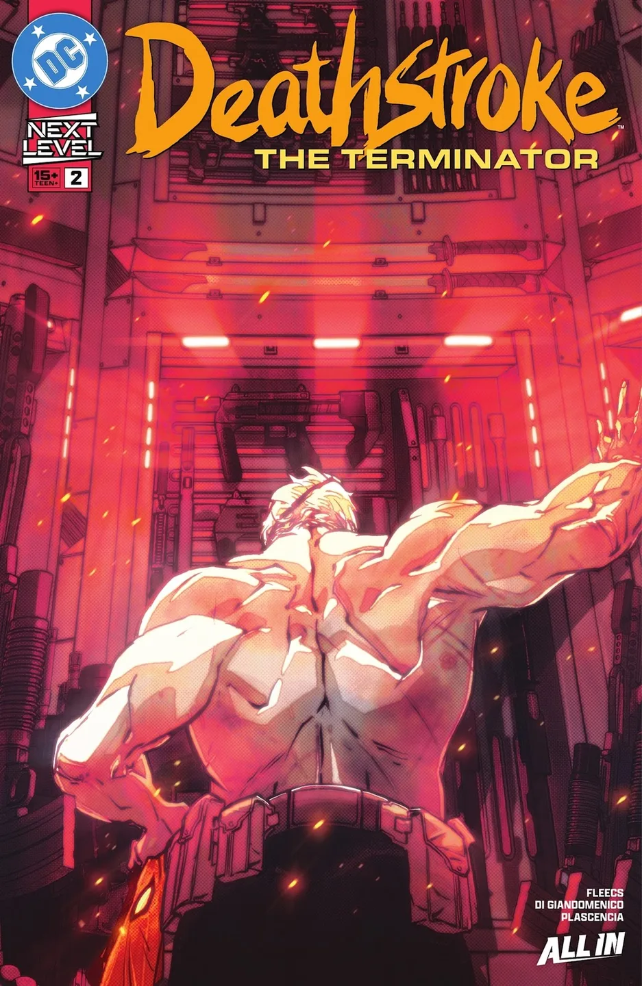 Deathstroke: The Terminator Issue #2 cover
