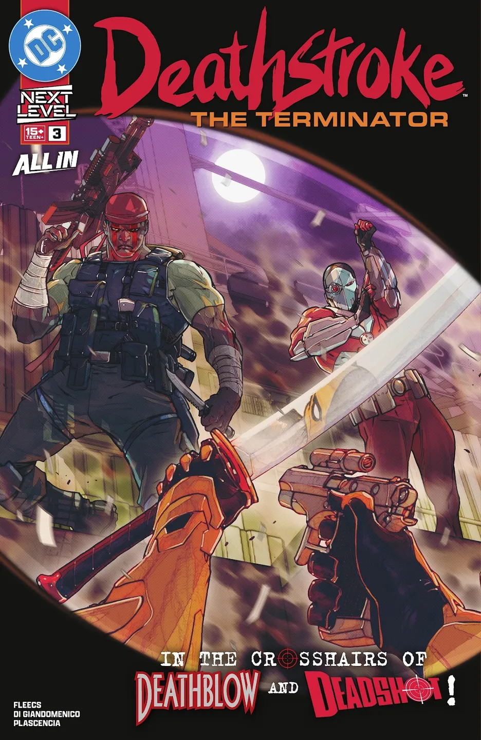 Deathstroke: The Terminator Issue #3 cover