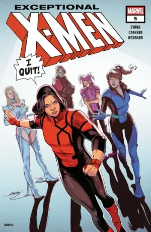 Exceptional X-Men Issue #5 cover