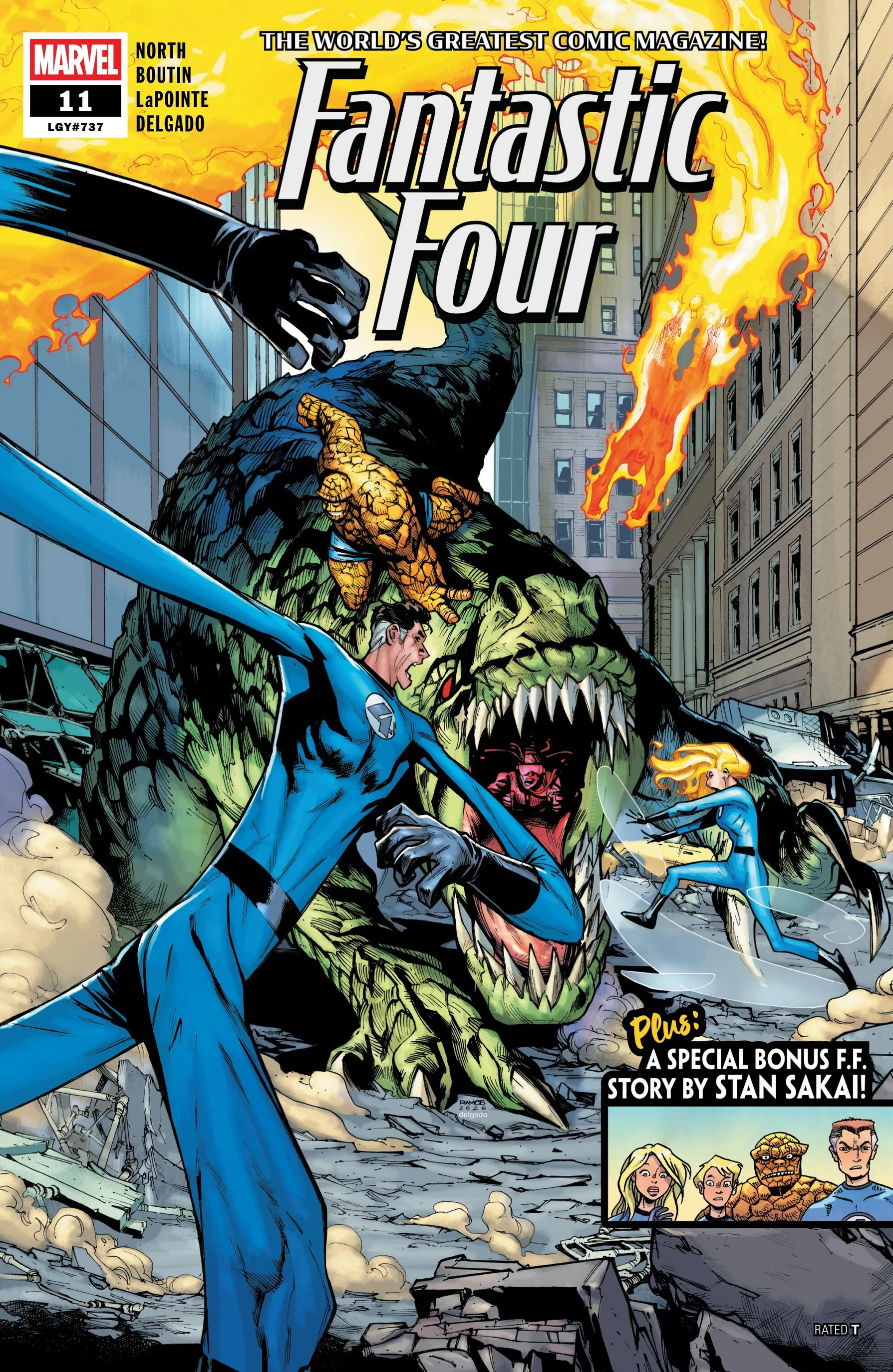 Fantastic Four (2025-) #11 cover