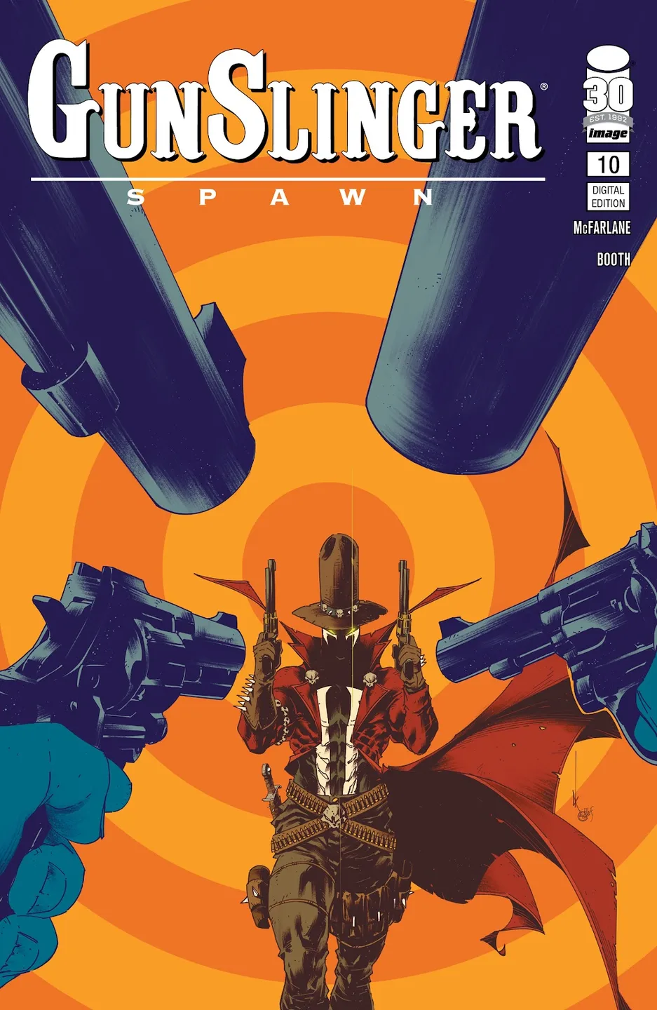 Gunslinger Spawn Issue #10 cover