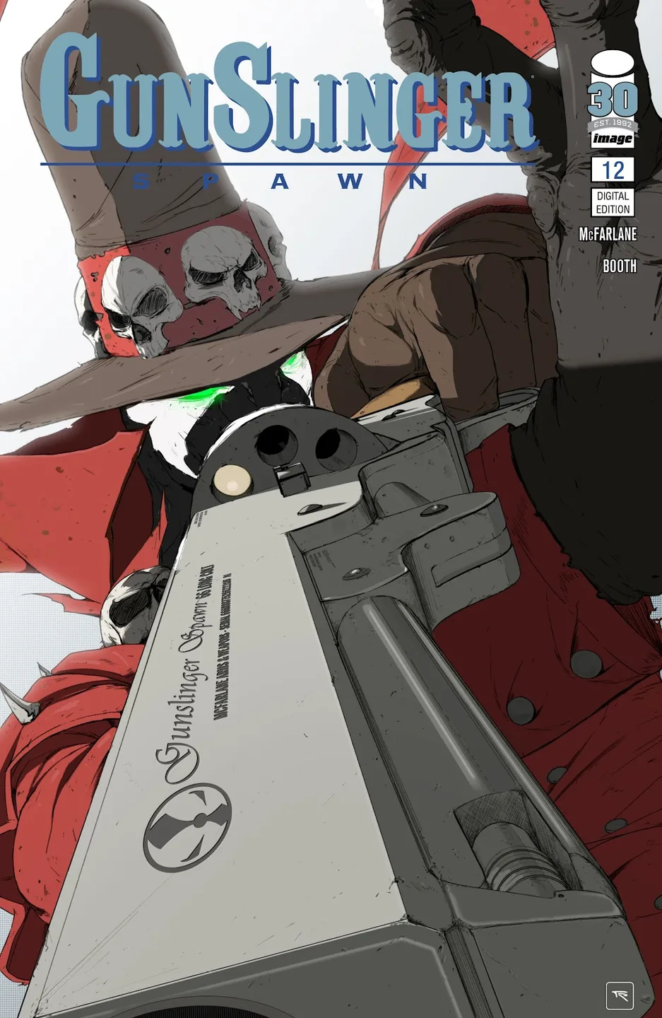 Gunslinger Spawn Issue #12 cover