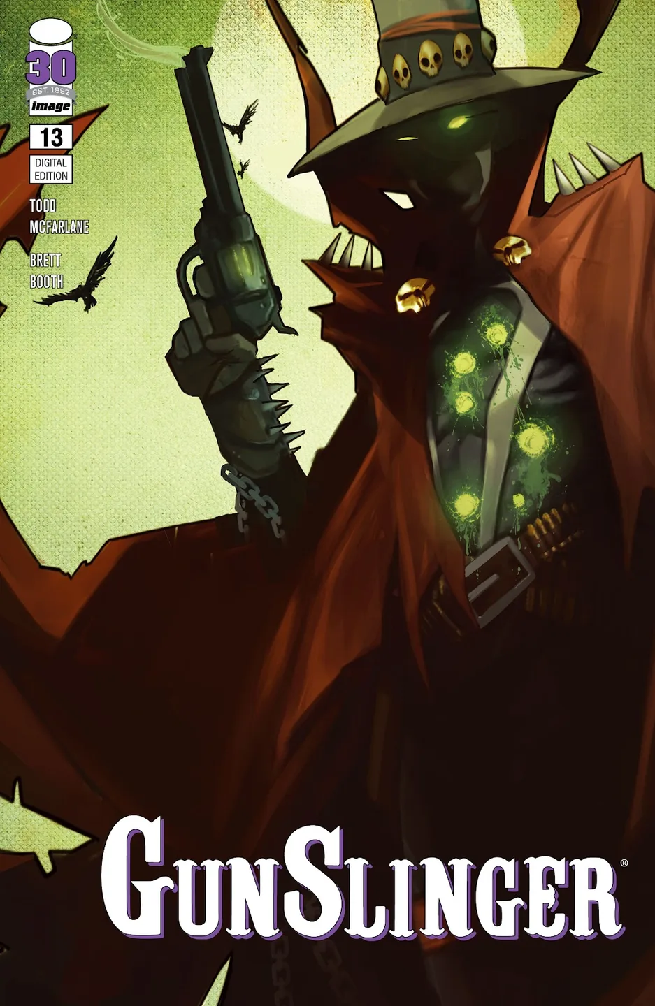 Gunslinger Spawn Issue #13 cover