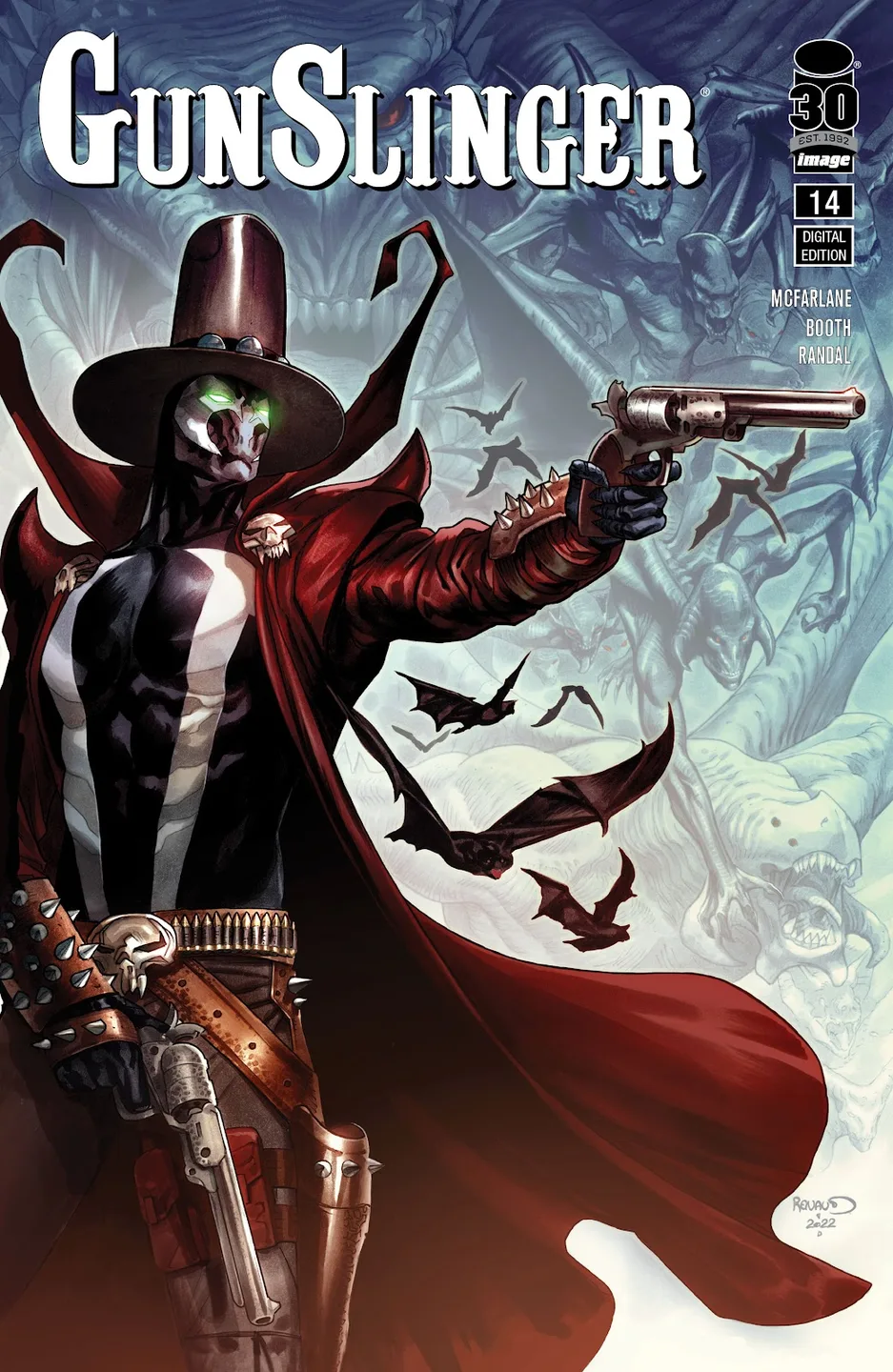 Gunslinger Spawn Issue #14 cover