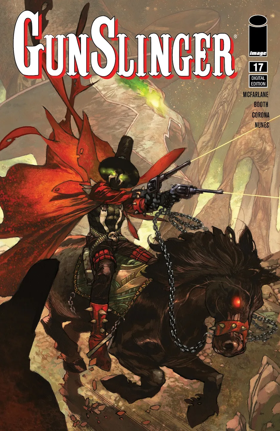 Gunslinger Spawn Issue #17 cover