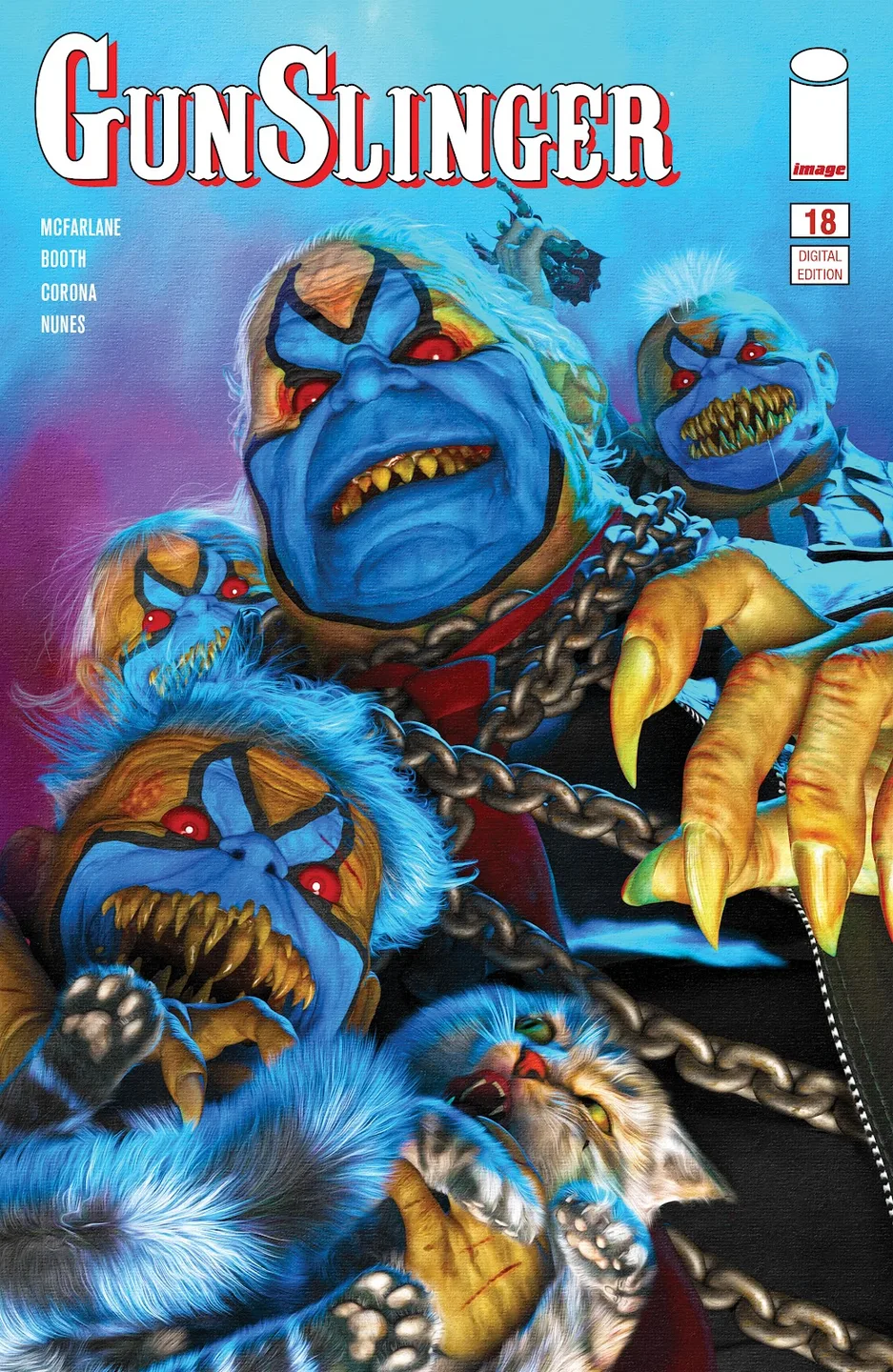 Gunslinger Spawn Issue #18 cover