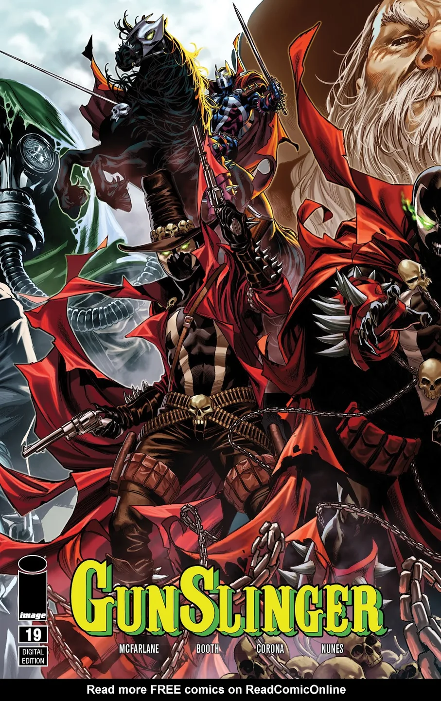 Gunslinger Spawn Issue #19 cover