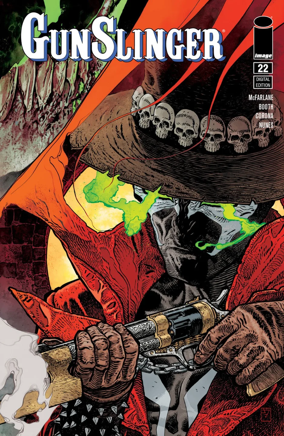 Gunslinger Spawn Issue #22 cover