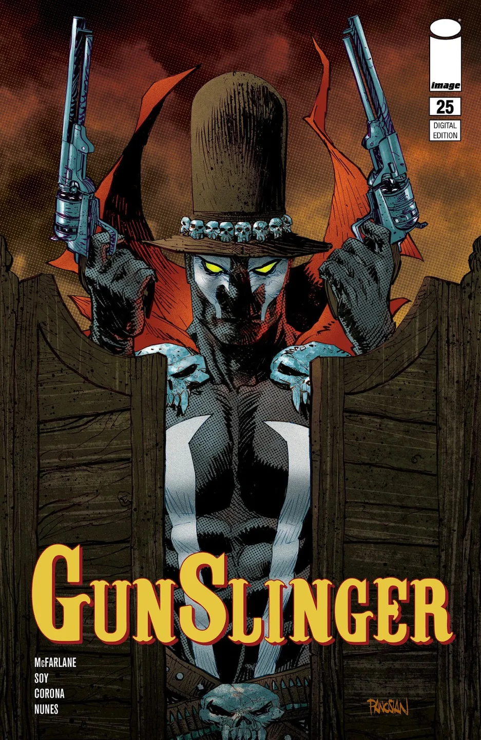 Gunslinger Spawn Issue #25 cover