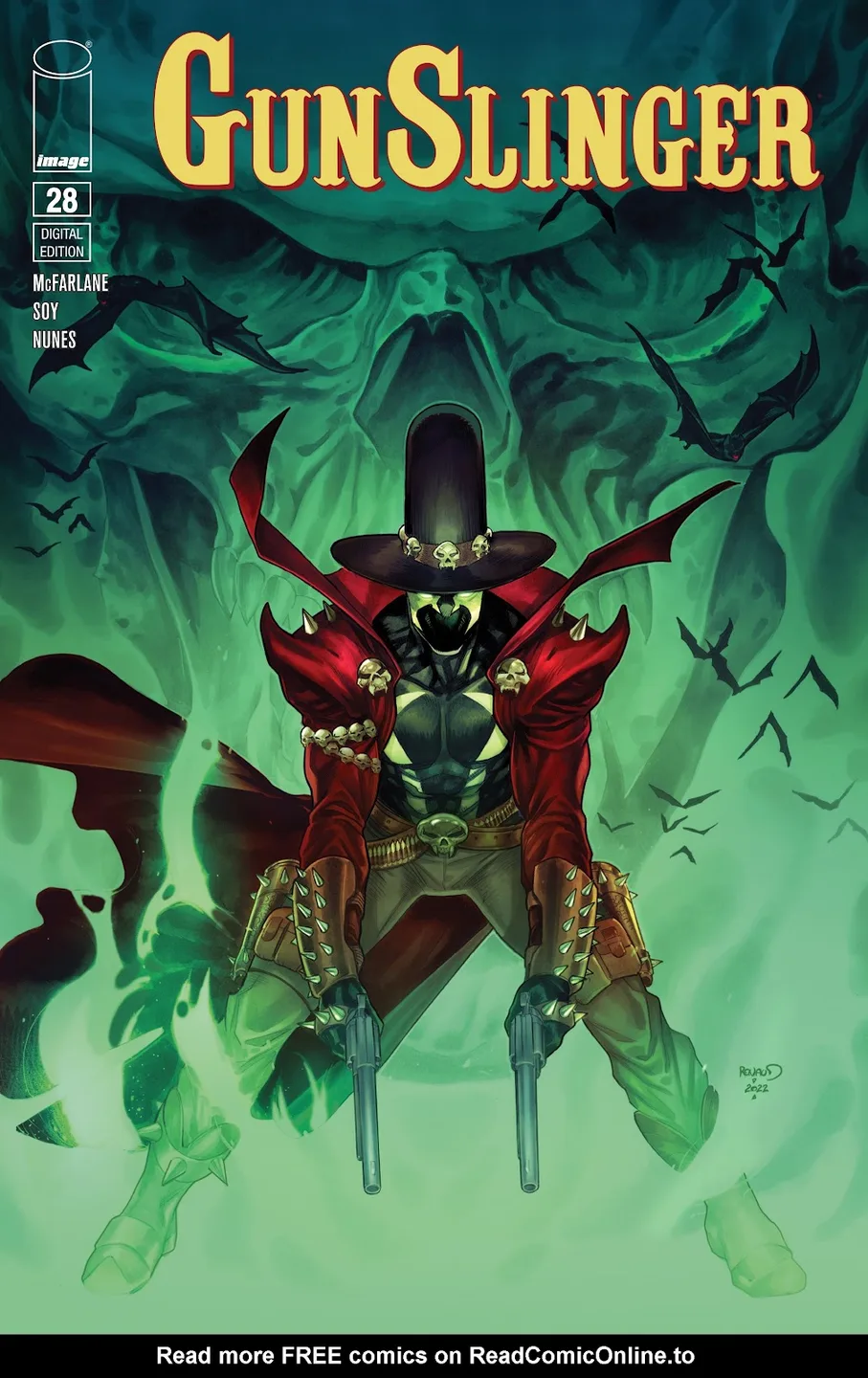 Gunslinger Spawn Issue #28 cover