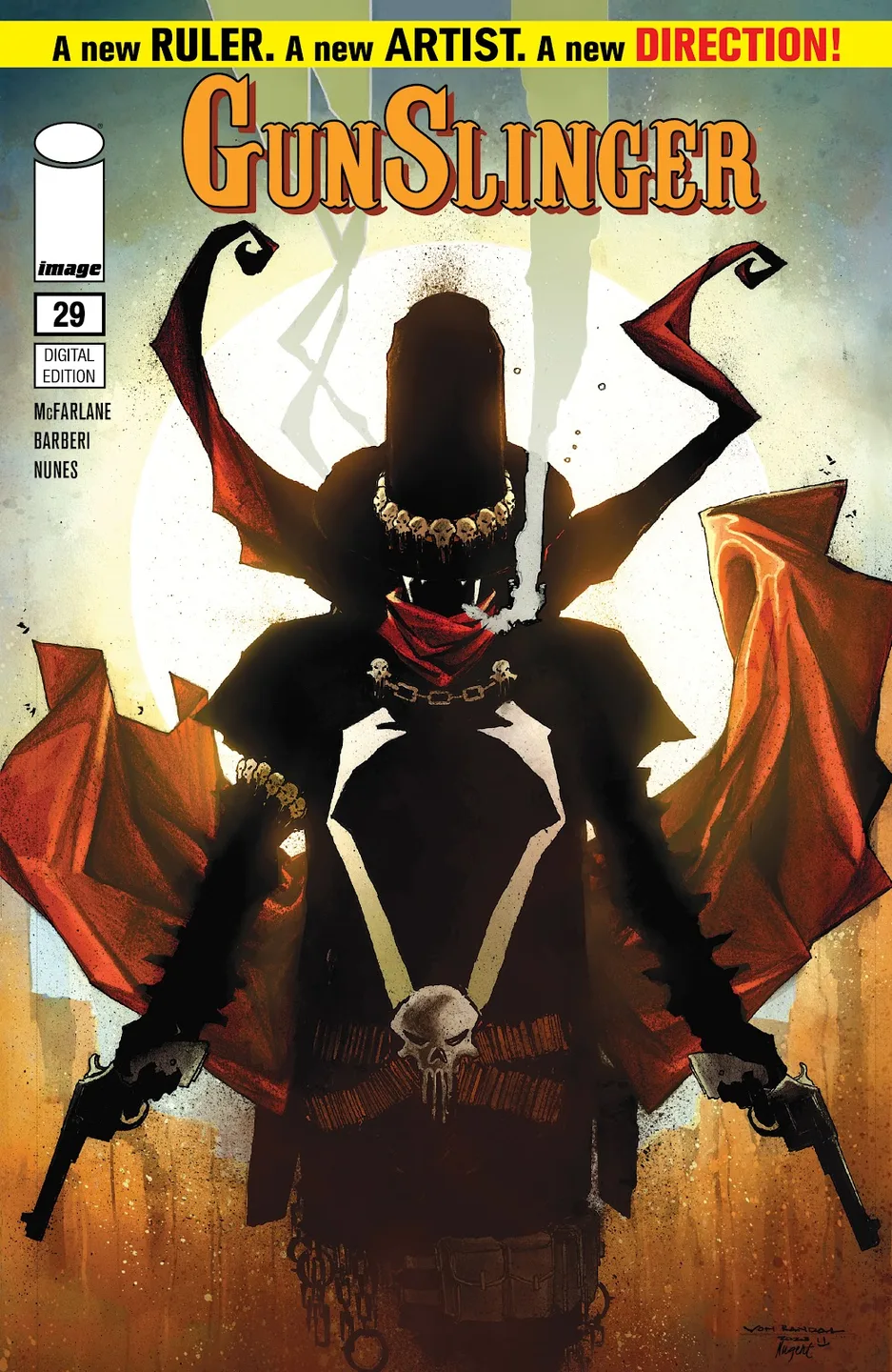 Gunslinger Spawn Issue #29 cover