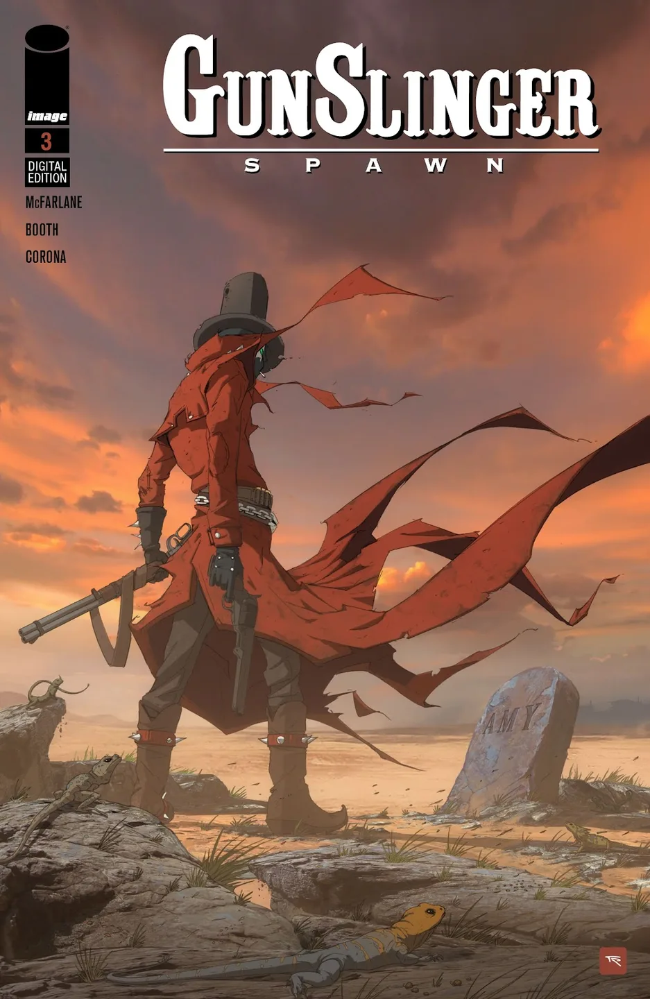 Gunslinger Spawn Issue #3 cover
