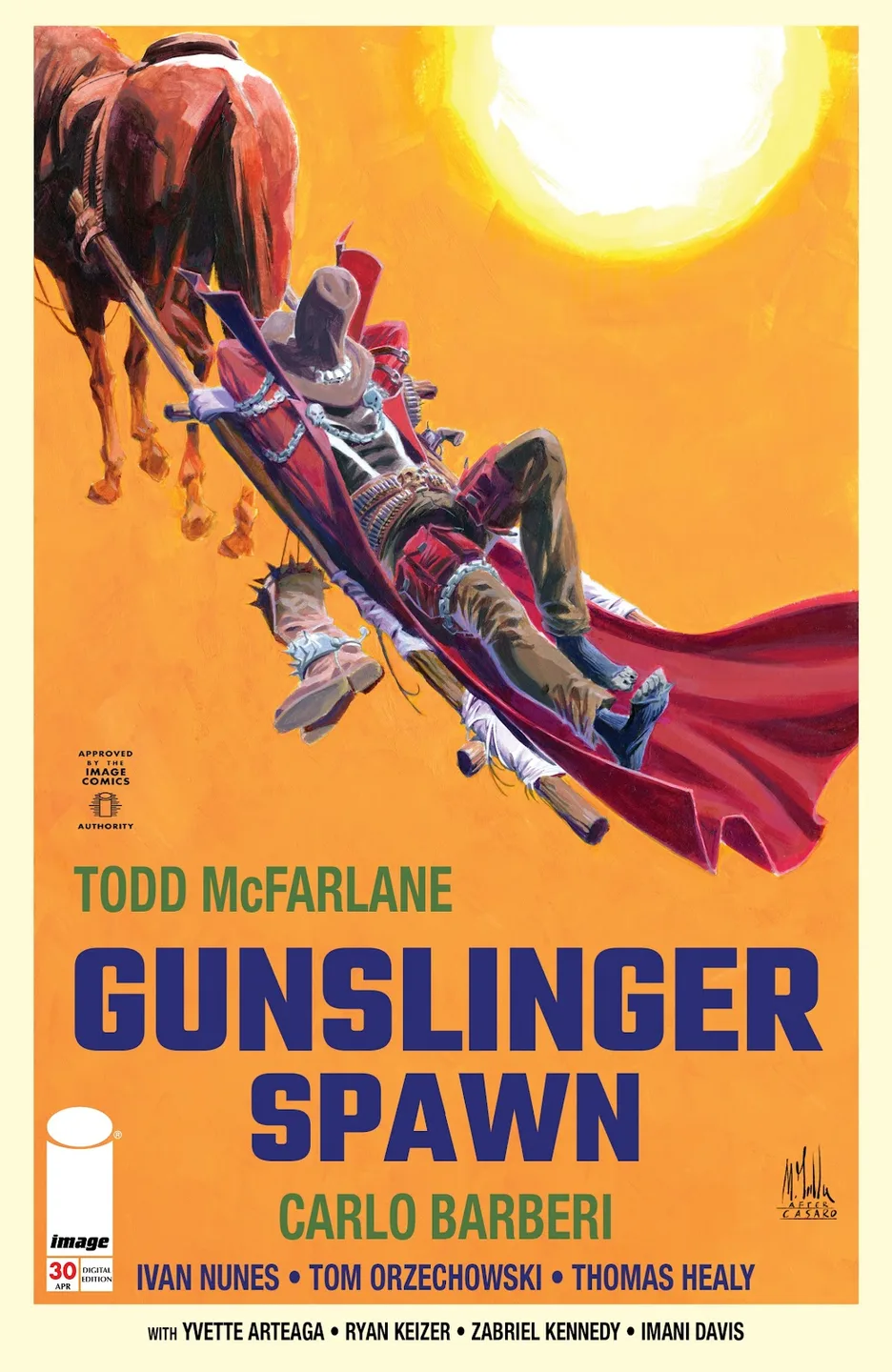 Gunslinger Spawn Issue #30 cover