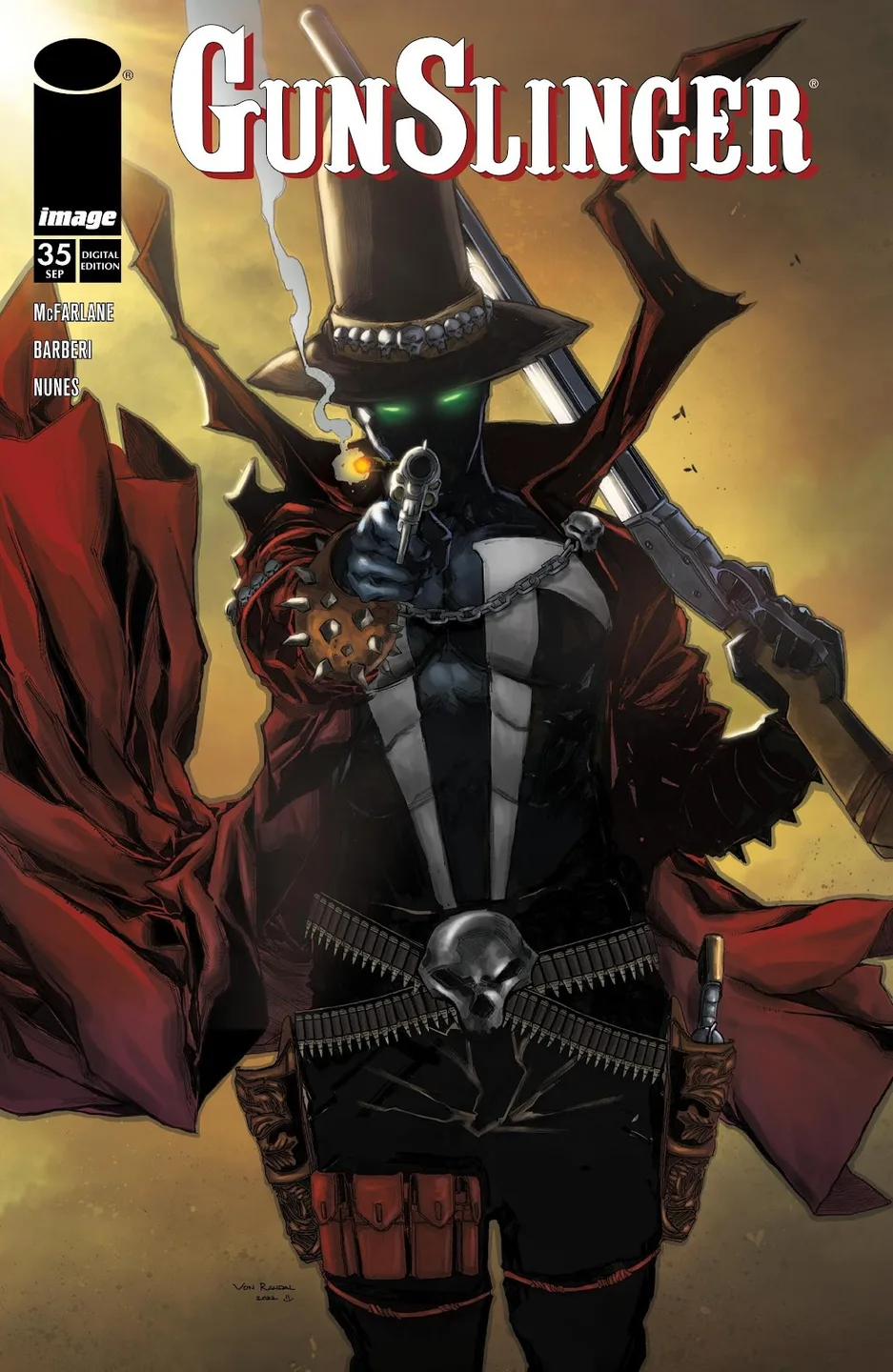 Gunslinger Spawn Issue #35 cover