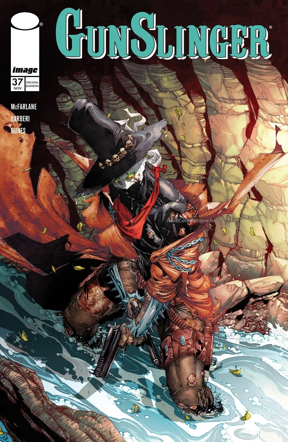 Gunslinger Spawn Issue #37 cover