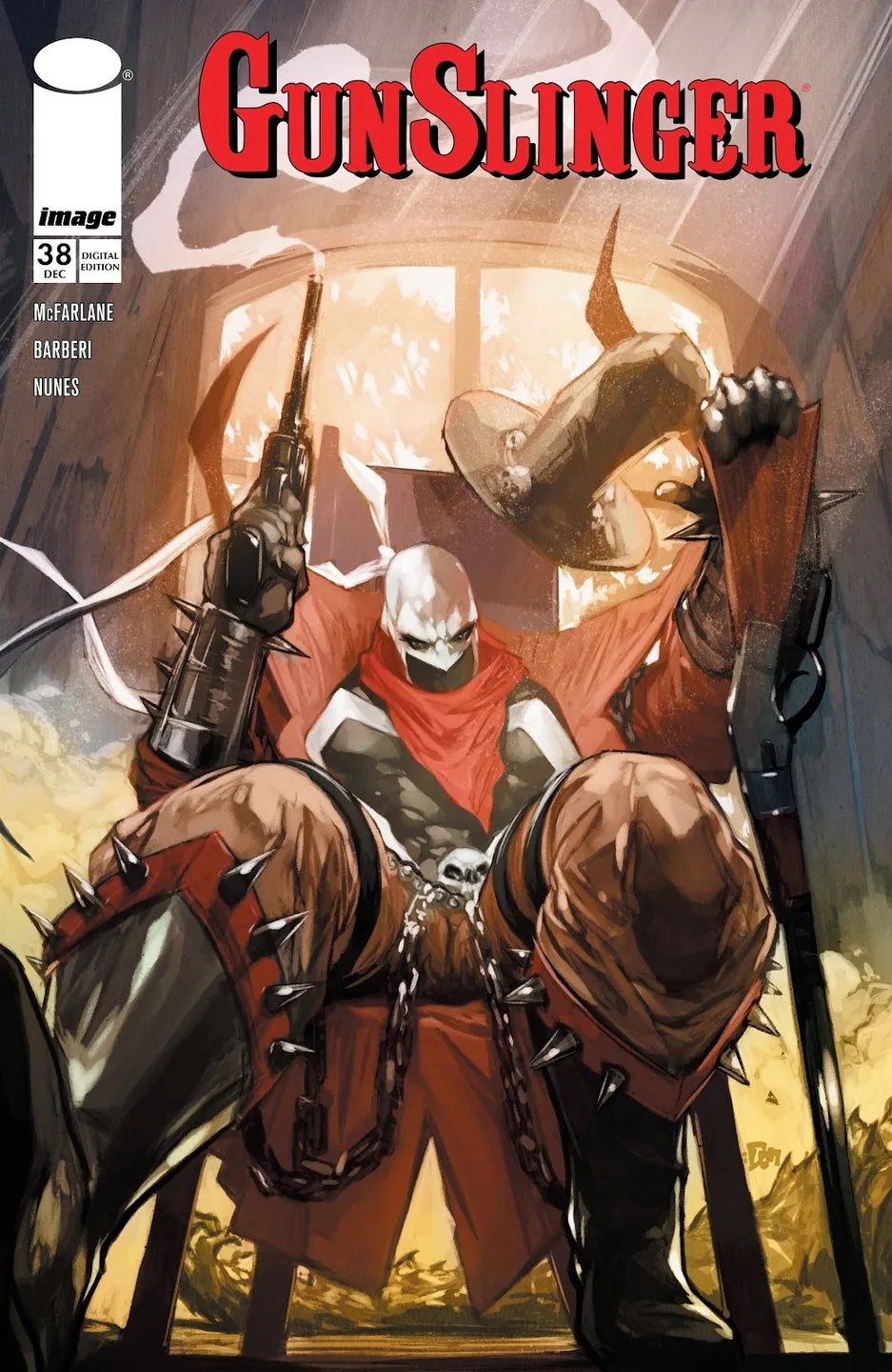 Gunslinger Spawn Issue #38 cover