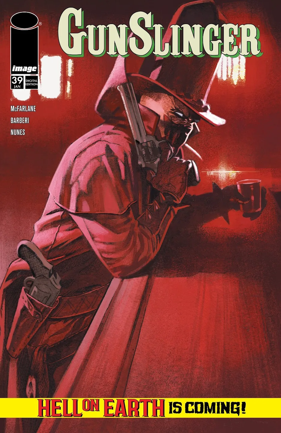 Gunslinger Spawn Issue #39 cover