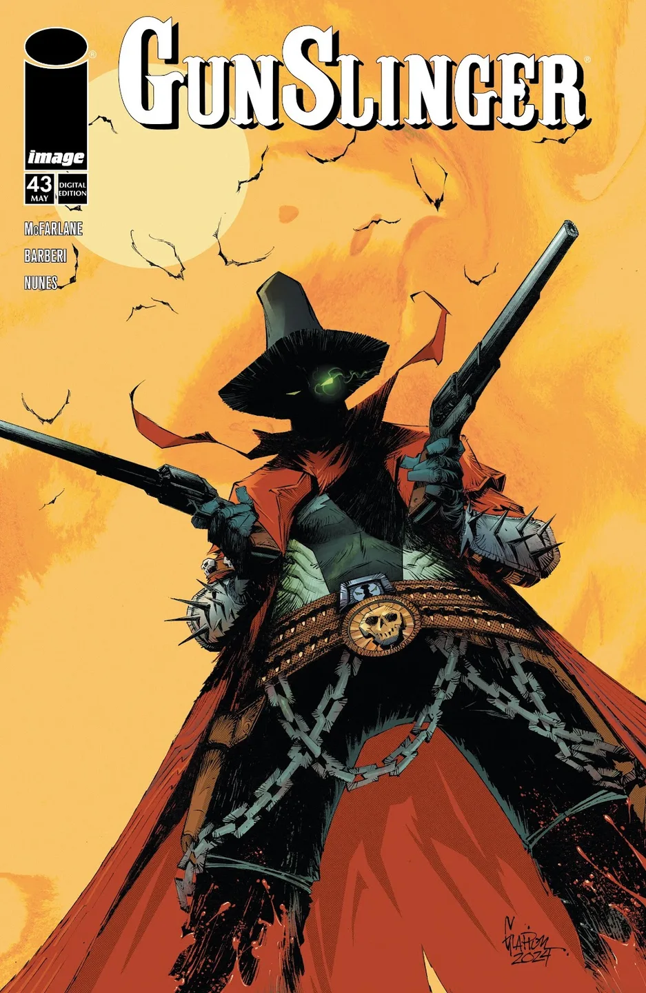 Gunslinger Spawn Issue #43 cover