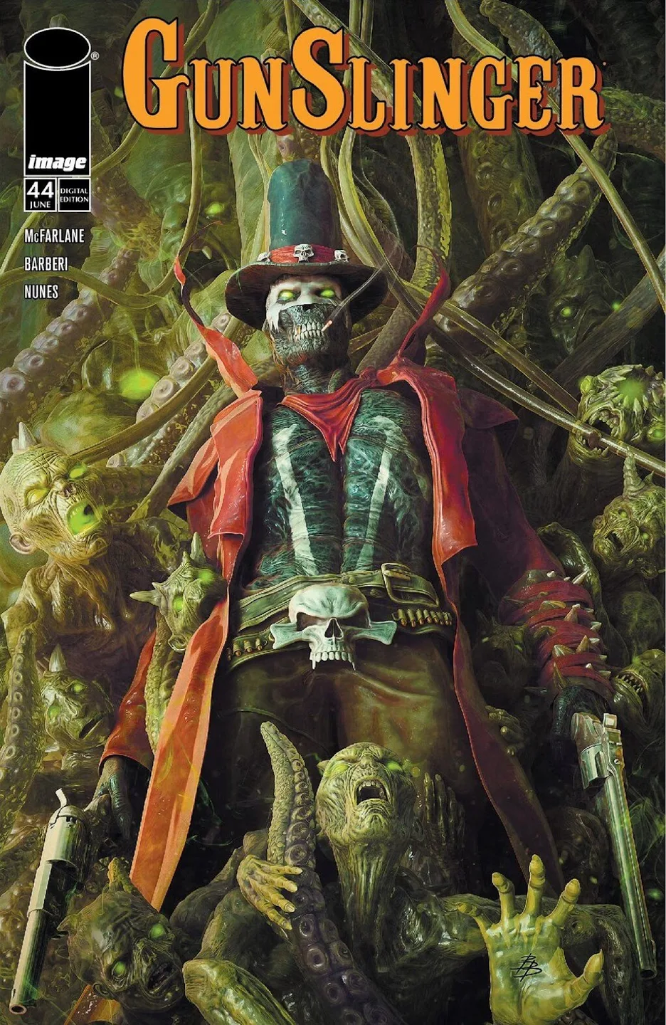 Gunslinger Spawn Issue #44 cover