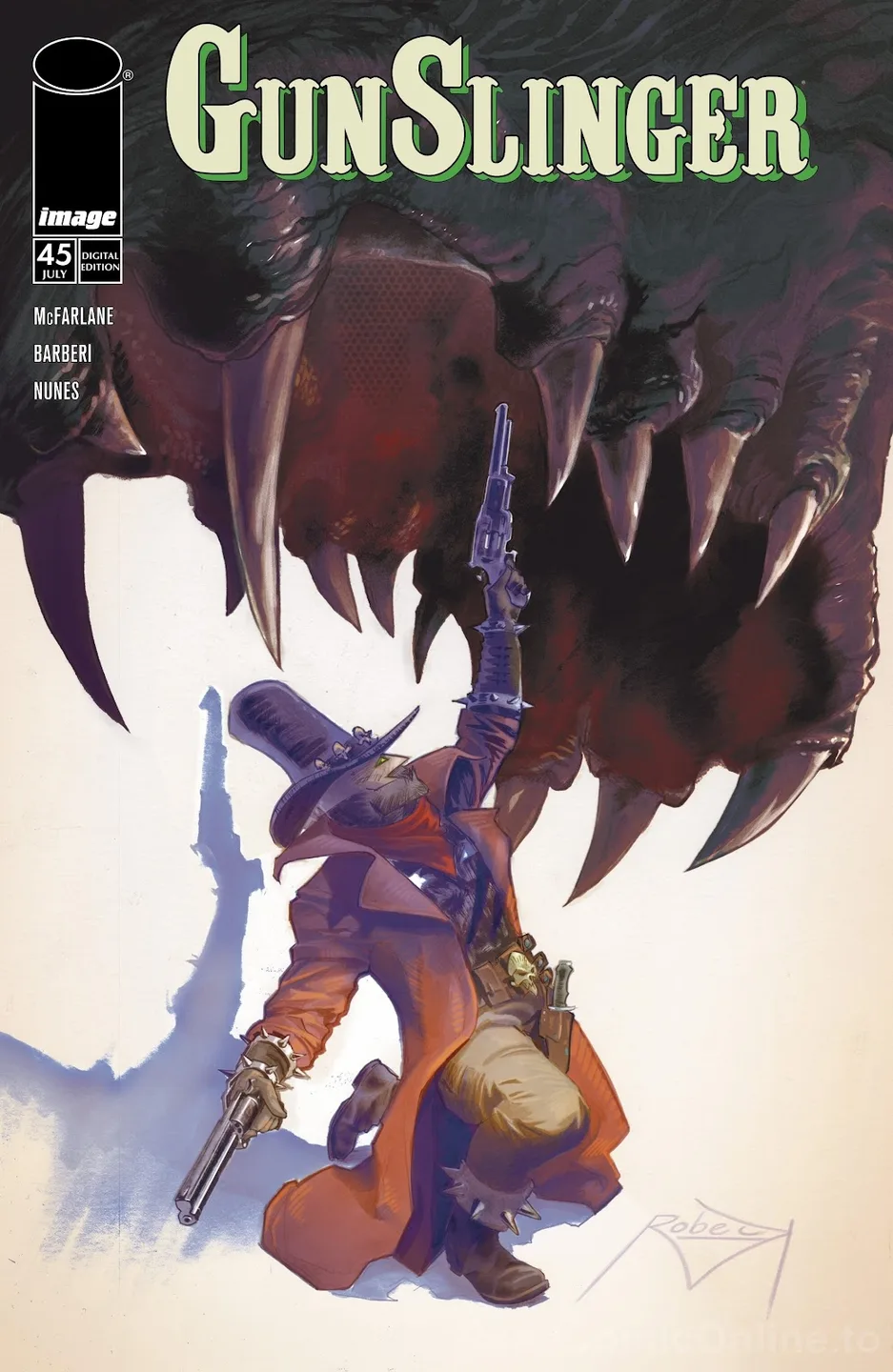 Gunslinger Spawn Issue #45 cover
