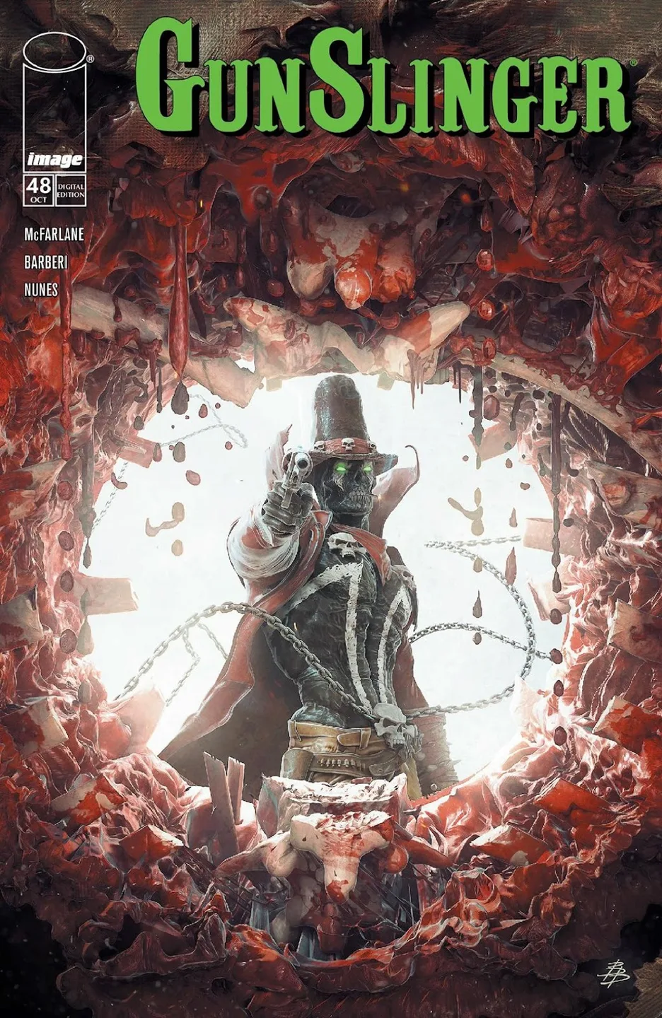 Gunslinger Spawn Issue #48 cover