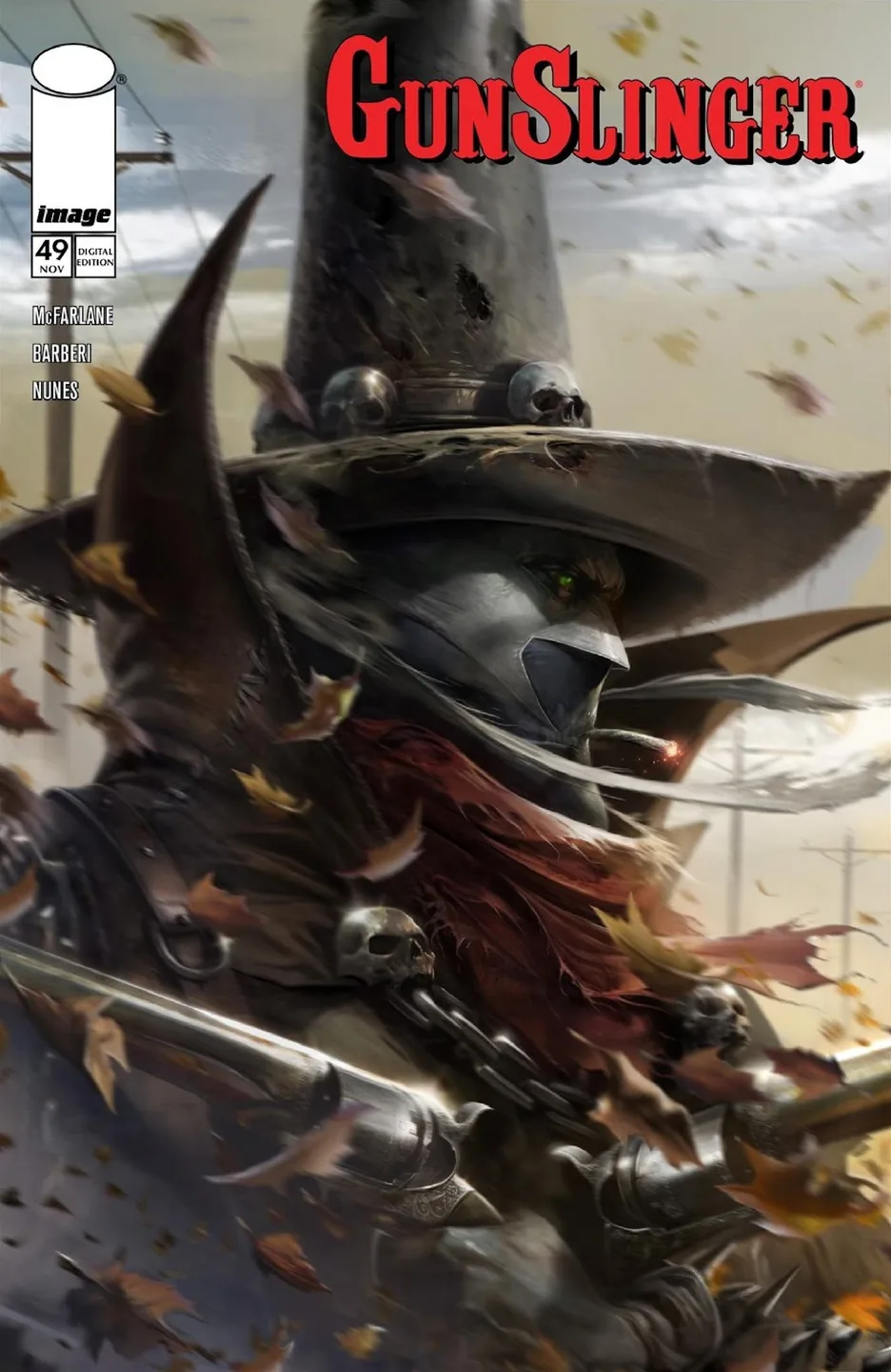 Gunslinger Spawn Issue #49 cover