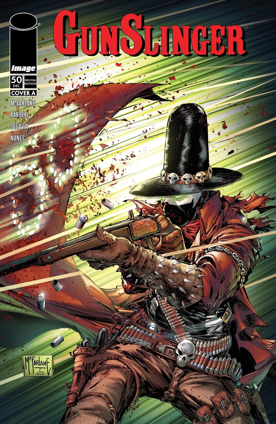 Gunslinger Spawn Issue #50 cover