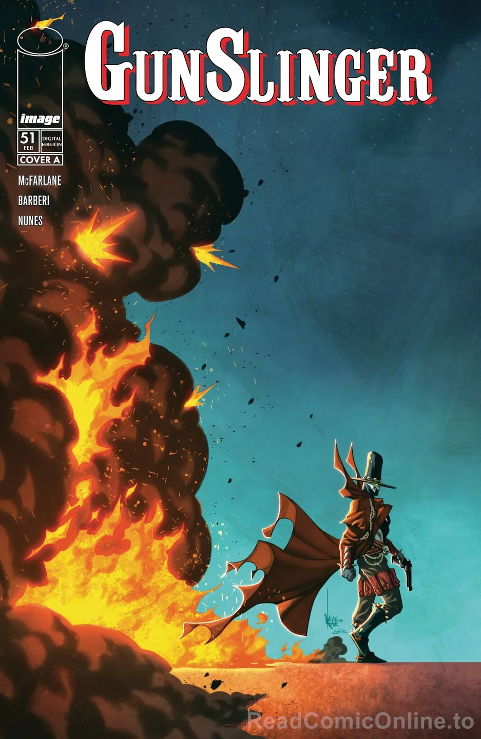 Gunslinger Spawn Issue #51 cover