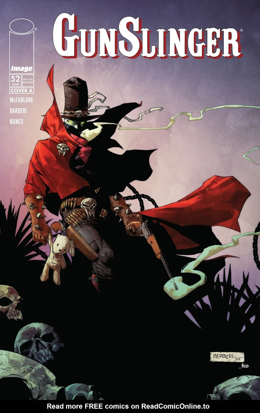 Gunslinger Spawn Issue #52 cover