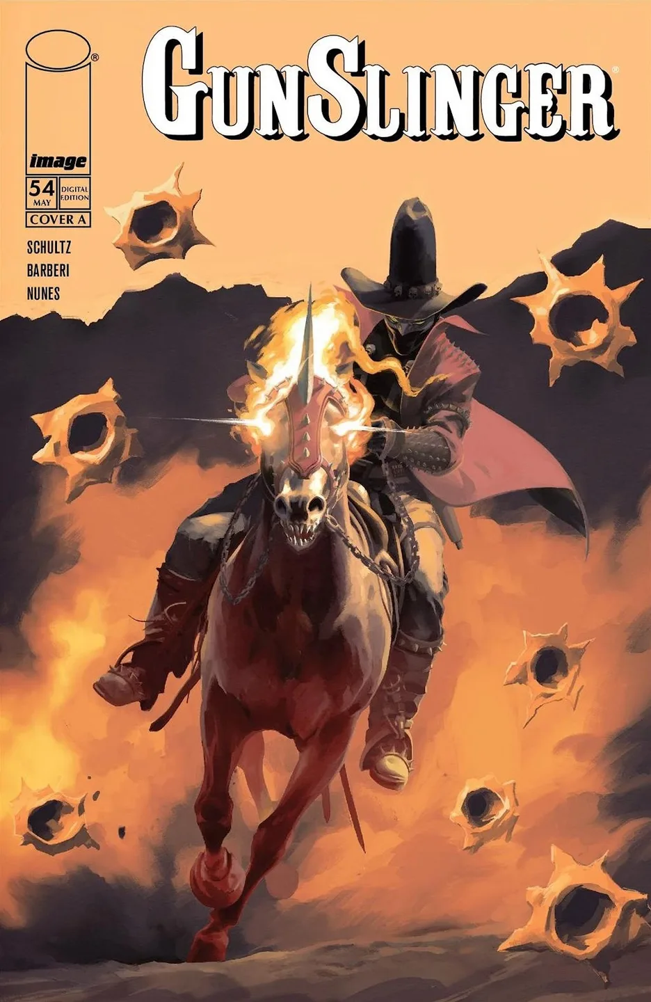 Gunslinger Spawn Issue #54 cover