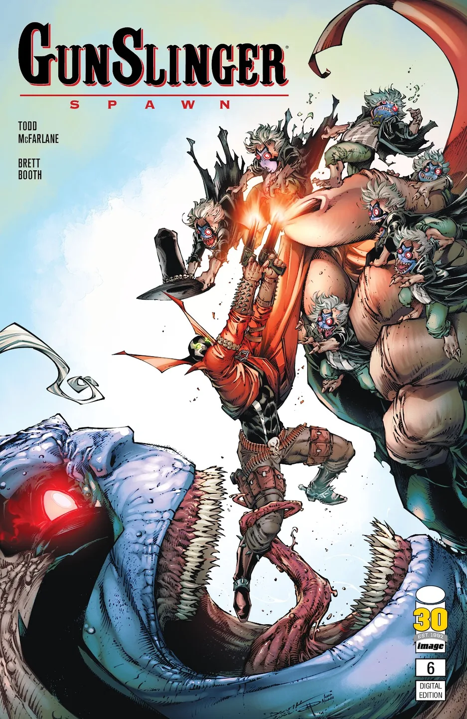 Gunslinger Spawn Issue #6 cover