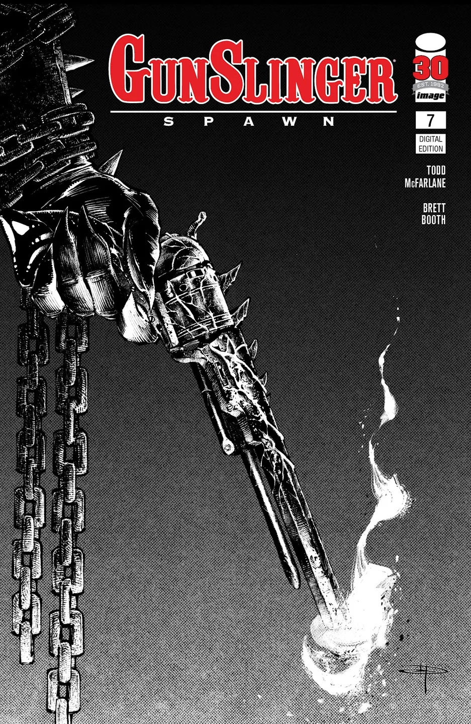 Gunslinger Spawn Issue #7 cover