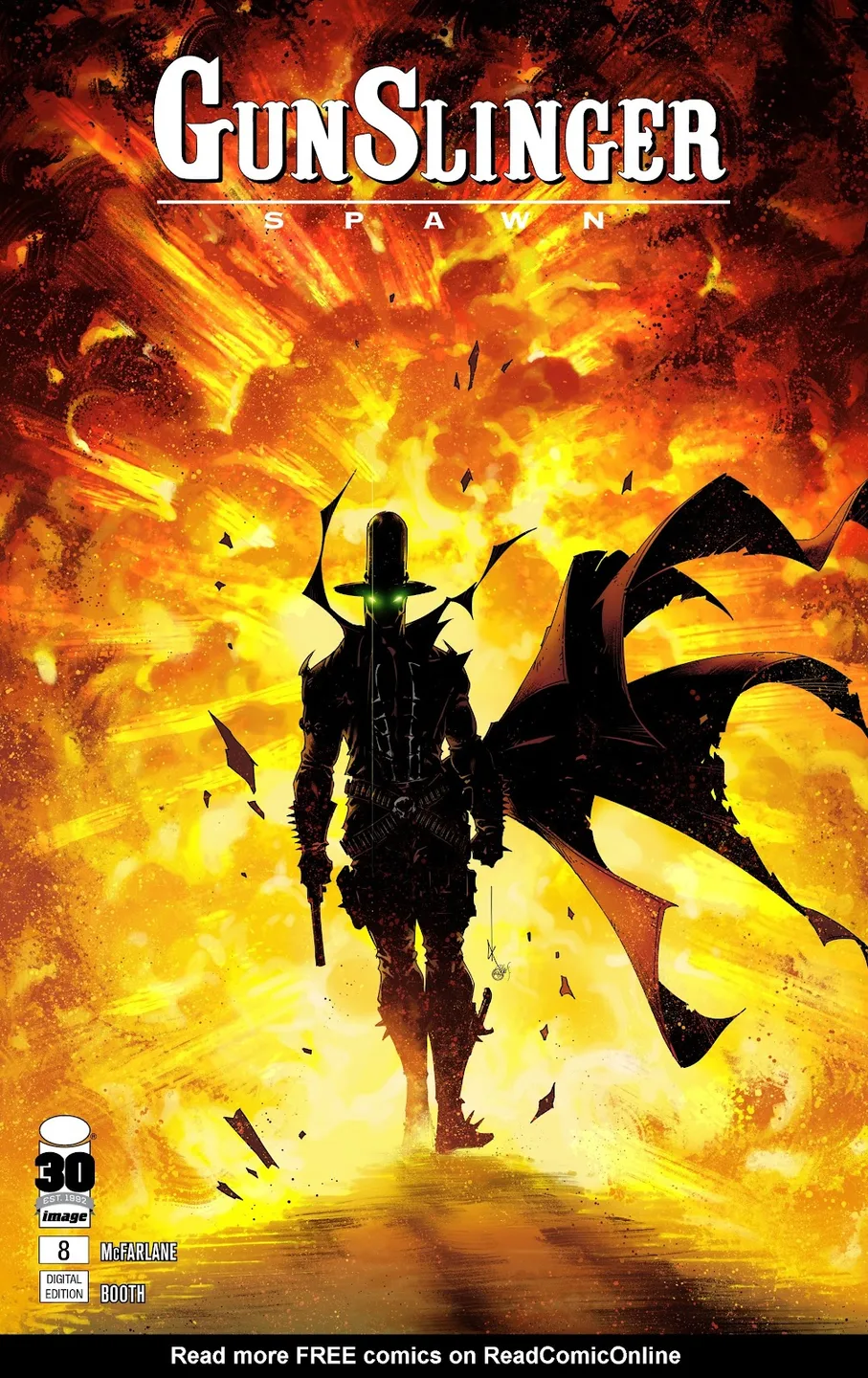 Gunslinger Spawn Issue #8 cover