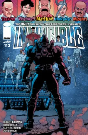 Invincible (2003) Issue #113 cover