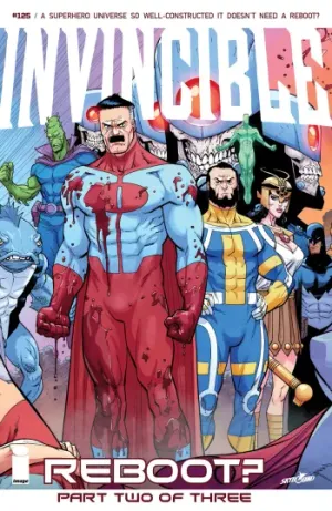 Invincible (2003) Issue #125 cover
