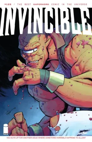 Invincible (2003) Issue #128 cover