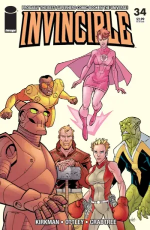 Invincible (2003) Issue #34 cover