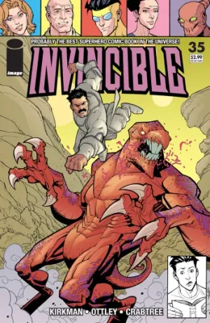 Invincible (2003) Issue #35 cover