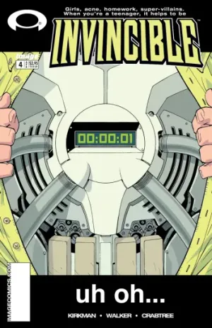 Invincible (2003) Issue #4 cover