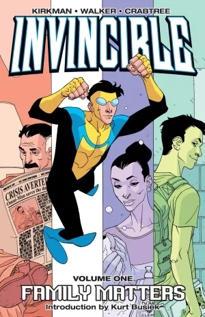 Invincible (2003) _TPB 1 - Family matters cover