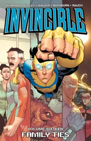Invincible (2003) _TPB 16 - Family Ties cover