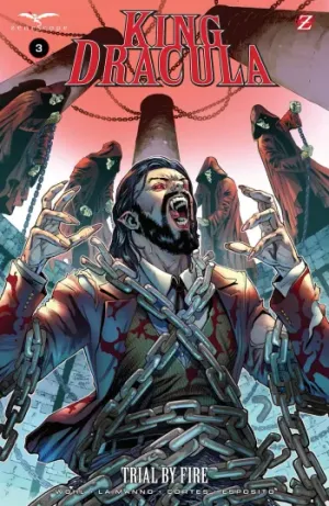King Dracula Issue #3 cover