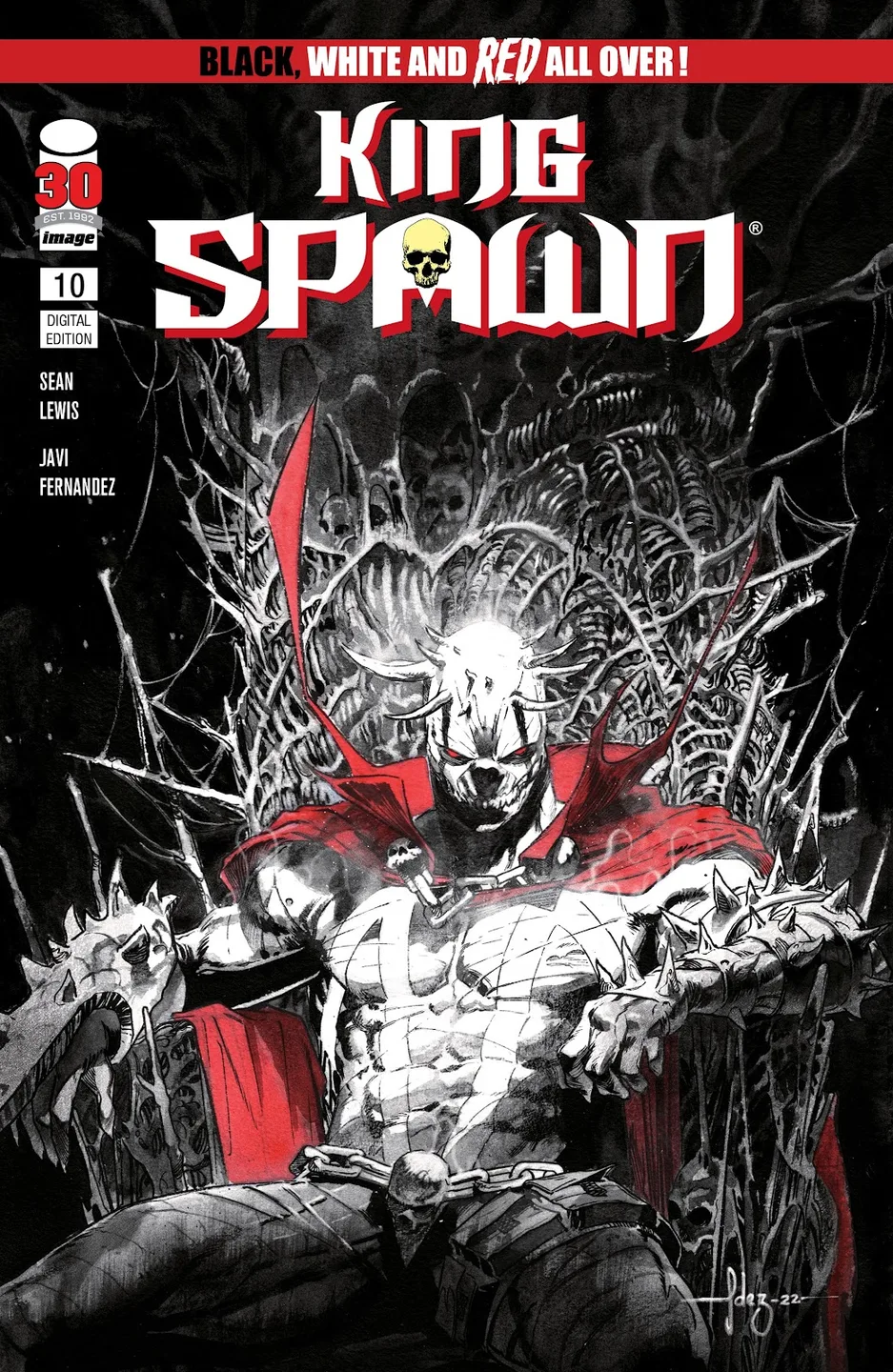 King Spawn Issue #10 cover