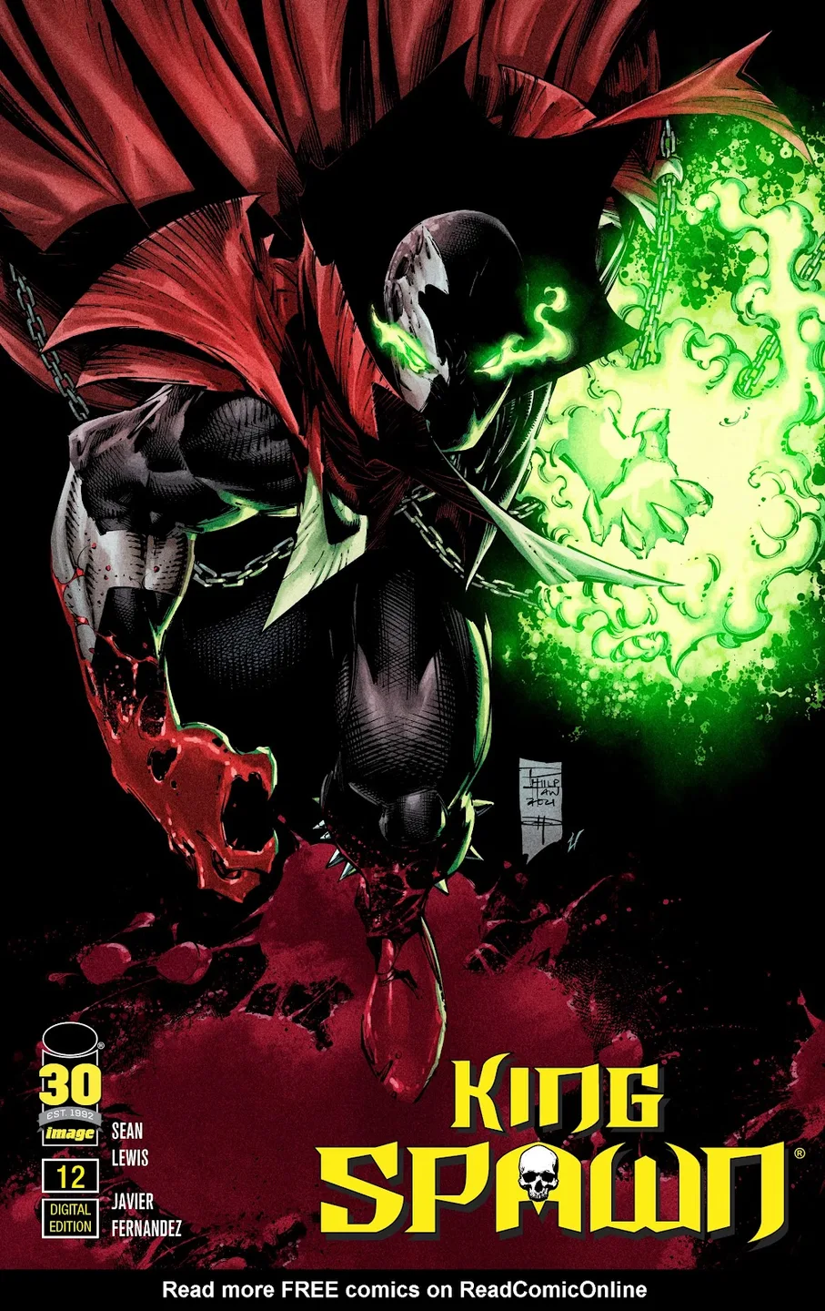King Spawn Issue #12 cover