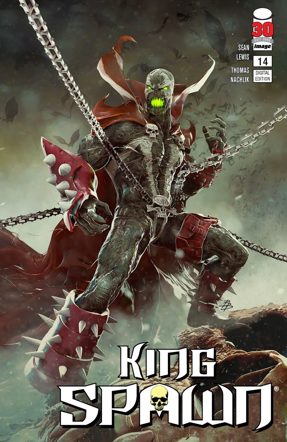 King Spawn Issue #14 cover