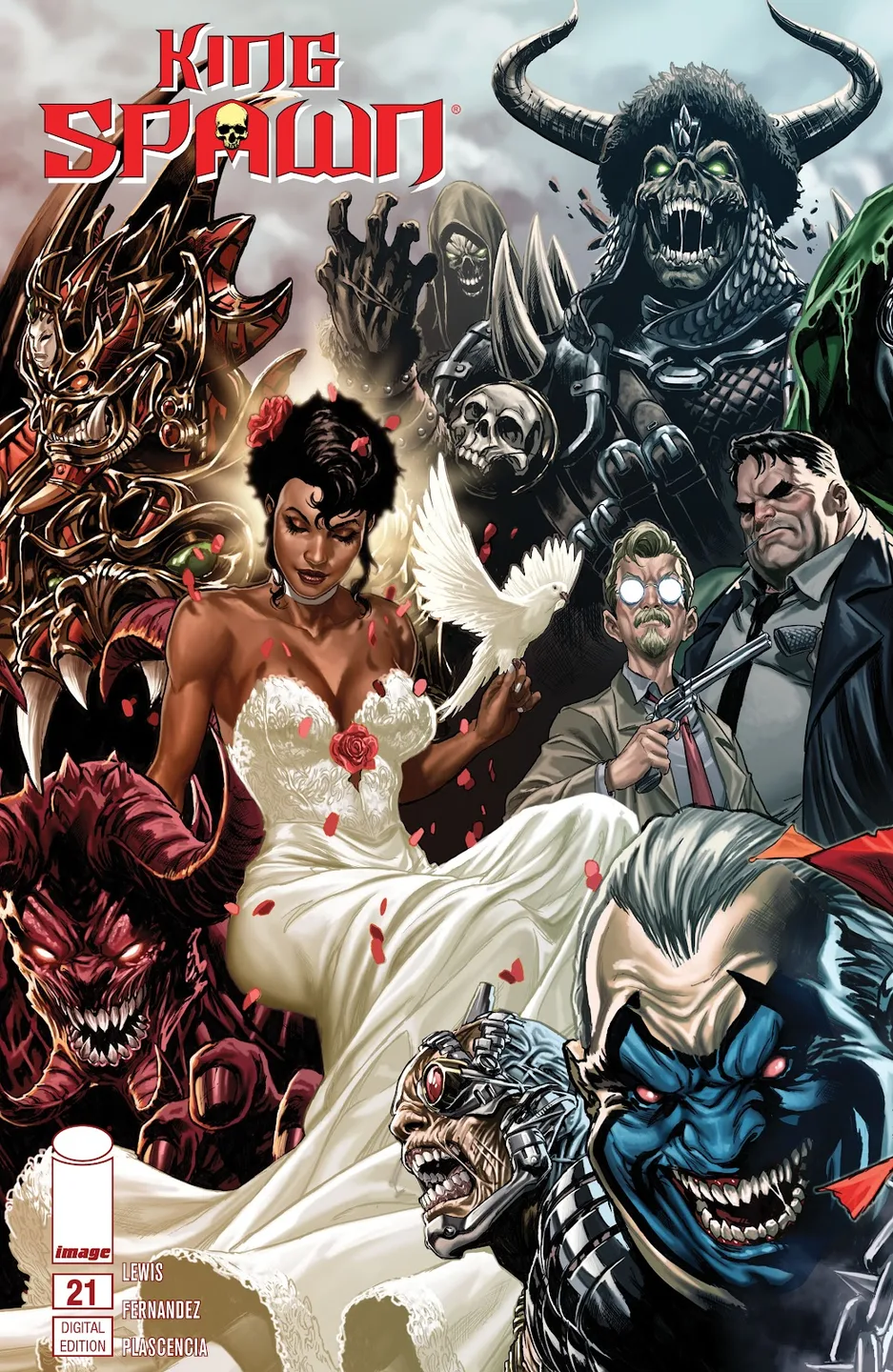 King Spawn Issue #21 cover