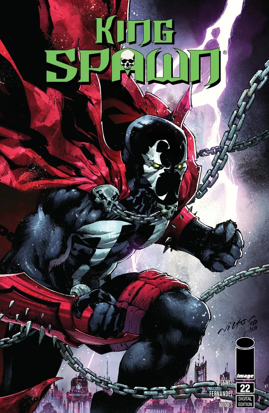 King Spawn Issue #22 cover